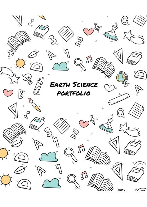 earth science portfolio table  contents week  hooking week