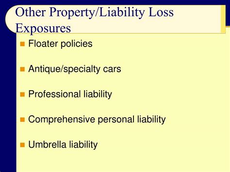 Ppt Chapter 10 Risk Management And Property Liability Insurance