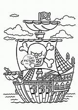 Pirate Coloring Ship Pages Kids Drawing Boys Transportation Printable Colouring Choose Board Drawings Designlooter Paintingvalley Comments sketch template