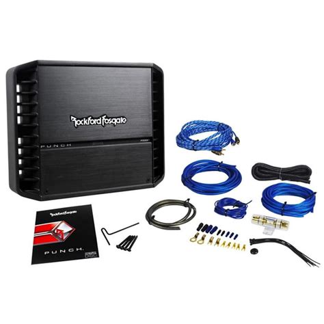 rockford fosgate punch px  rms mono car audio amplifier amp kit walmartcom