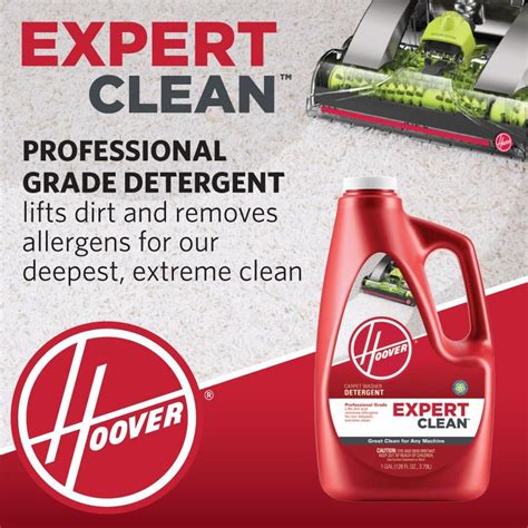 amazoncom hoover expert clean carpet washer detergent solution formula  oz ah home