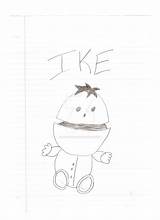Ike sketch template