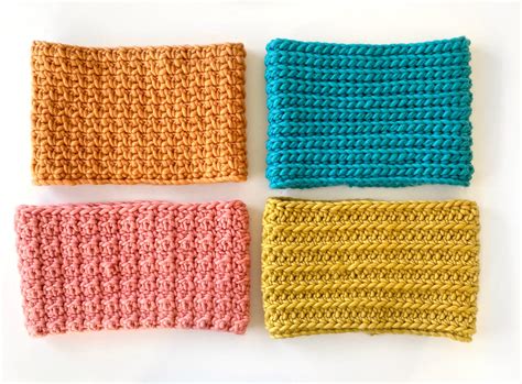 fun stitches  chunky crochet cowls daisy farm crafts