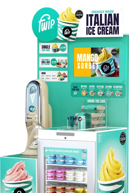 fwip premium unit commercial ice cream machine