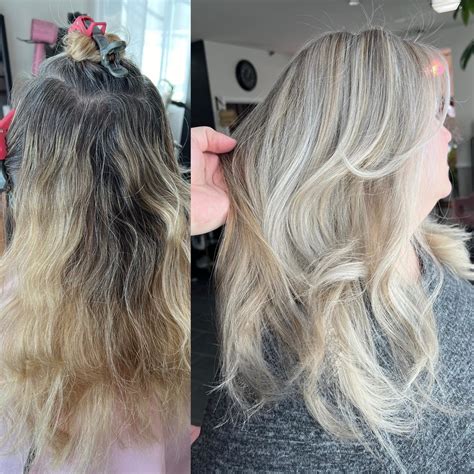 gorgeous highlight revamp hair buzz cutz salon  spa