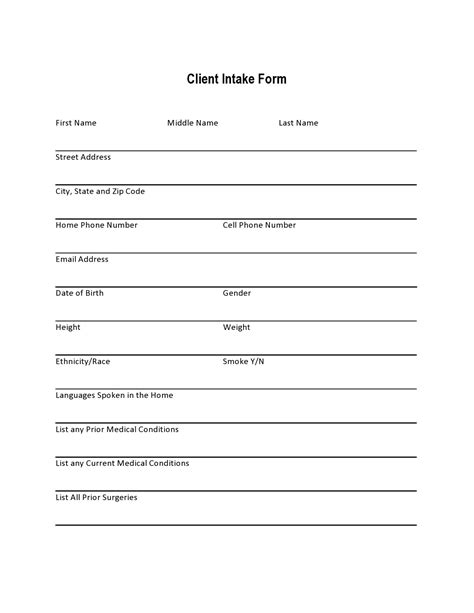 legal client intake form template