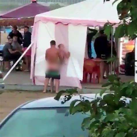 randy couple repeatedly have sex at beach resort in front of other stunned tourists moving on