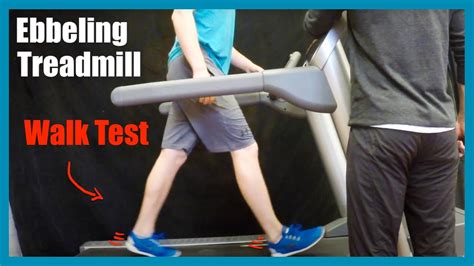 ebbeling treadmill walk test youtube