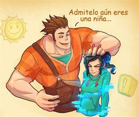 Ralph Y Vanellope •anime• Amino