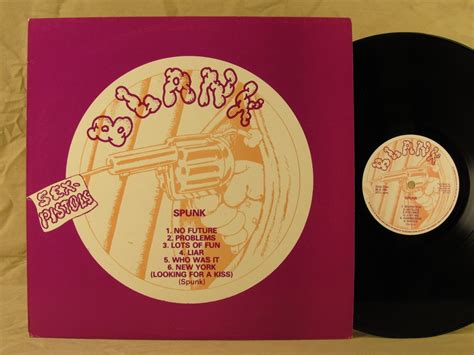 Sex Pistols Spunk Rare 1977 1st Press With Cover Lyn Lp