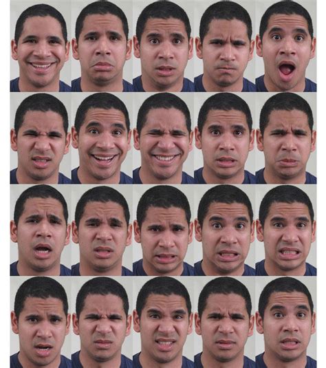 identifican hasta  emociones en las expresiones faciales humanas