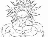 Broly Coloring Pages Super Saiyan Dragon Goku Ball Drawing Draw Gt Kids 5th Place Printable Gohan Ssj4 Getcolorings Paintingvalley Color sketch template