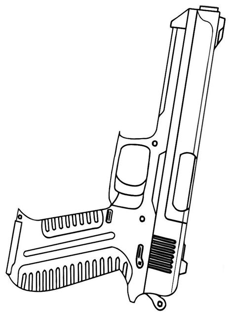 guns  coloring pages