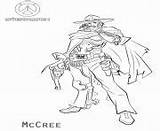 Mccree Soldier sketch template