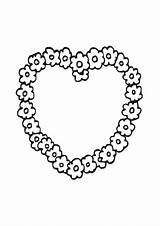 Herz Valentinstag Malvorlage Malvorlagen Mandalas Amor sketch template