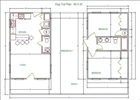 modern dog trot house plans
