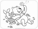 Pooh Piglet Fuzz Disneyclips Dandelion sketch template