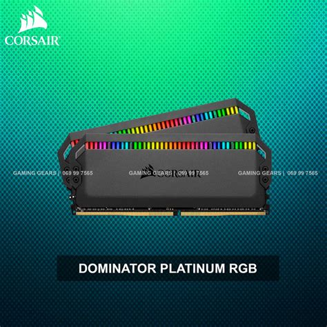 Dominator® Platinum Rgb 16gb 2 X 8gb Ddr4 Dram 3000mhz Gaming Gears