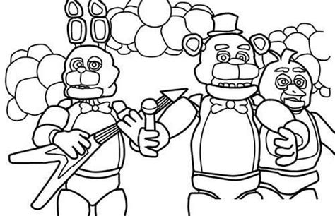 Image Result For Five Nights At Freddy S Coloring Pages Fnaf Coloring