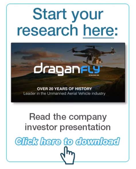 investors   moment  navigate   draganflyinc investor
