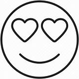 Heart Eyes Emoji Icon Coloring Pages Smile Emoticon Happy Face Icons Sketch Iconfinder Emoticons Template sketch template