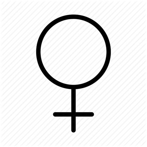 Female Gender Symbol Girl Lady Sex Woman Women Icon