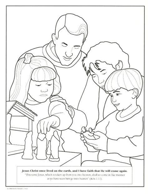 images  lds childrens coloring pages  pinterest