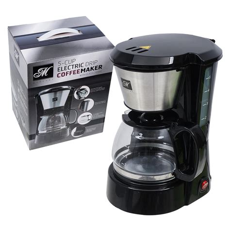 mercury  cup electric drip coffee maker brew pot kitchen appliance brewer black walmartcom