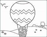 Coloring Balloon Pages Hot Printable Air Girl Balloons Birthday Opposites Getdrawings Getcolorings Print Colorings Drawing Ballon sketch template