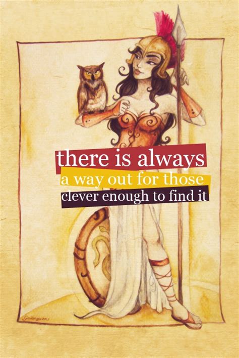 Athena Greek Mythology Quotes Quotesgram