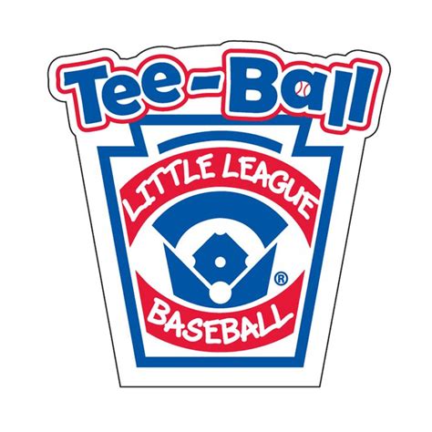 Little League Tee Ball Sticker Little League League Tees