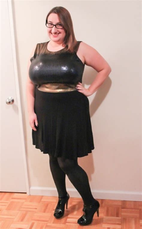 ootd happy sparkly new years curvily