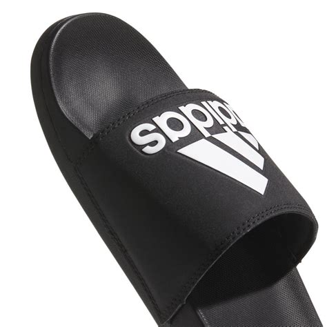 adidas adilette cloudfoam  slippers heren zwartwit bolcom