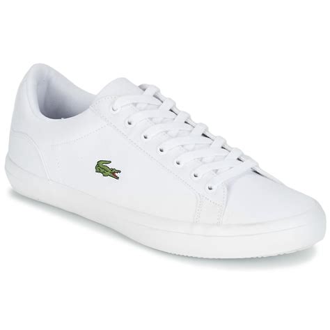 Lacoste Lerond Bl 2 White Free Delivery With Spartoo Net Shoes
