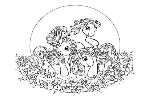 pony coloring pagejpg
