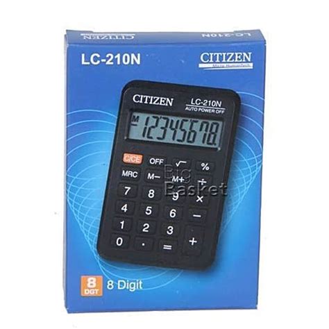 buy citizen electronic calculator big display  digits    price  rs null