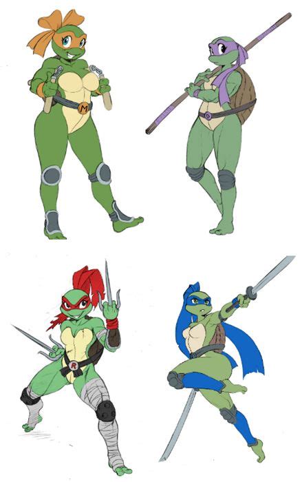 female ninja turtles teenage mutant ninja turtles art teenage ninja