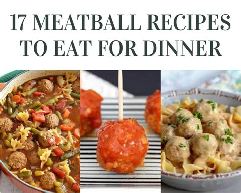meatball recipes  eat  dinner   pinch