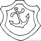 Anchor Coloring Pages Transport Boat Printable Water Drawing Vector Rope Getdrawings Color Getcolorings sketch template