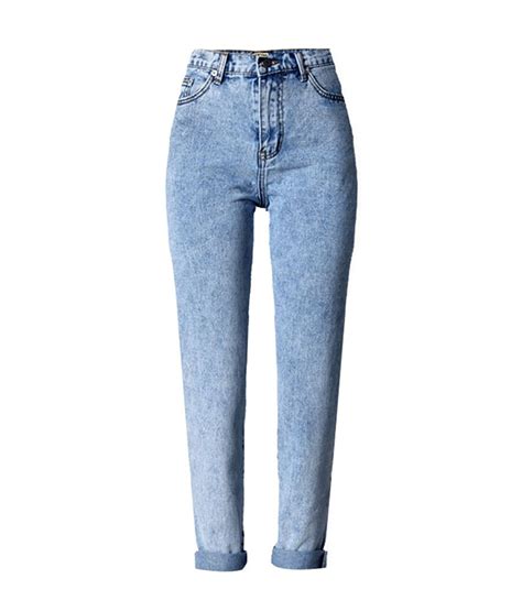 photo blue denim pants apparel jeans zip   jooinn