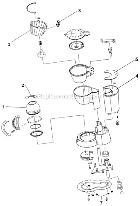 coffee sp coffee maker oem replacement parts  ereplacementpartscom