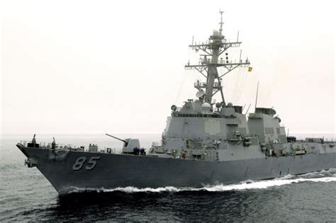 destroyer sails  disputed chinese islands gephardt daily
