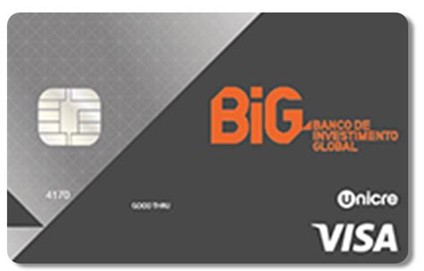 Cartão Visa Big O Cartão De Crédito Que Lhe Proporciona Vantagens E