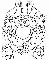 Coloring Pages Kids Interactive Valentine Printable Valentines Clipart Easter Comments Birds Library Colouring Online Wreath Coloringhome Older Students Book sketch template