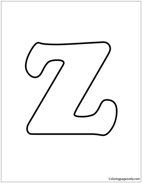 letter  image  coloring pages  printable coloring pages