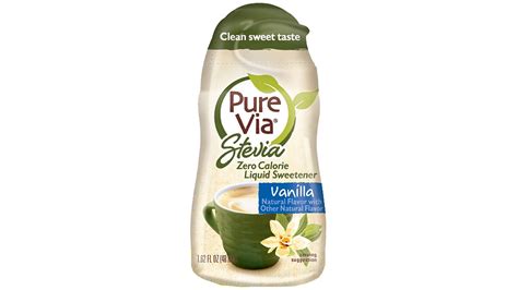purevia liquid stevia drops  calorie sweetener  oz