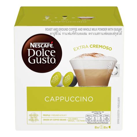 nescafe dolce gusto cappuccino capsules  ghl brunei