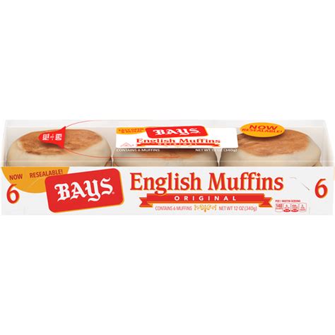 bays original english muffins  ea caseys foods