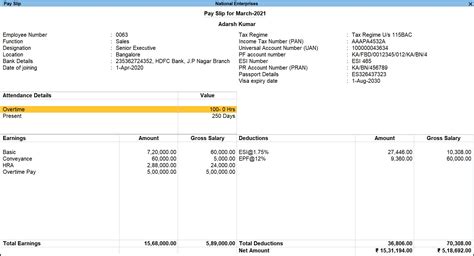 format  drivers salary slip software graphicbpo