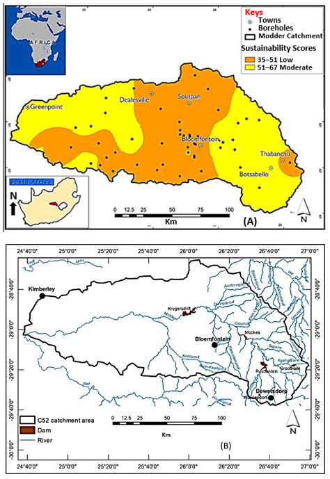 water  full text groundwater   modder river catchment